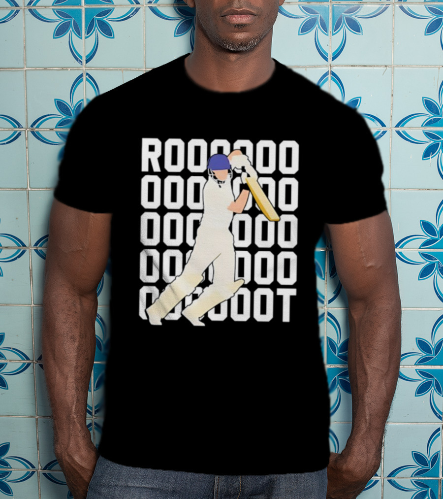 Joe Root Cricket Player ROOOOOT Batting Legend T-Shirt