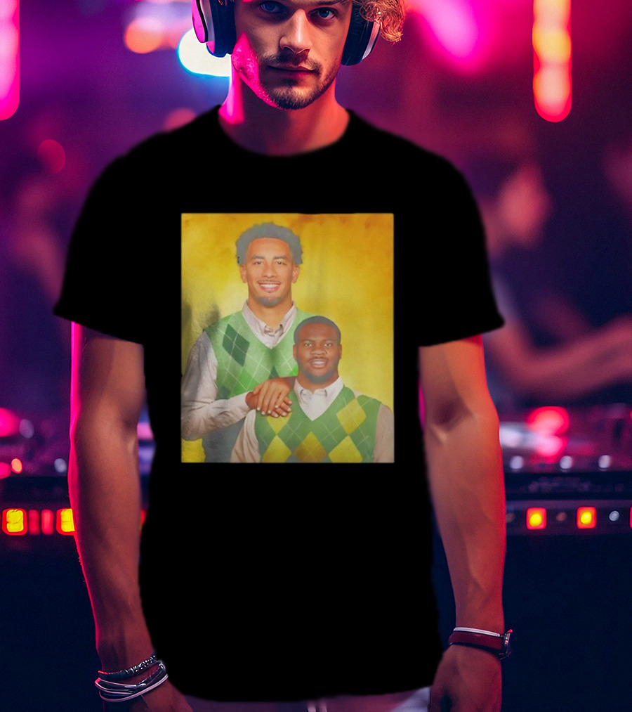 Jordan Love Micah Parsons Step Brothers Funny Football Sweater Mockup T-Shirt