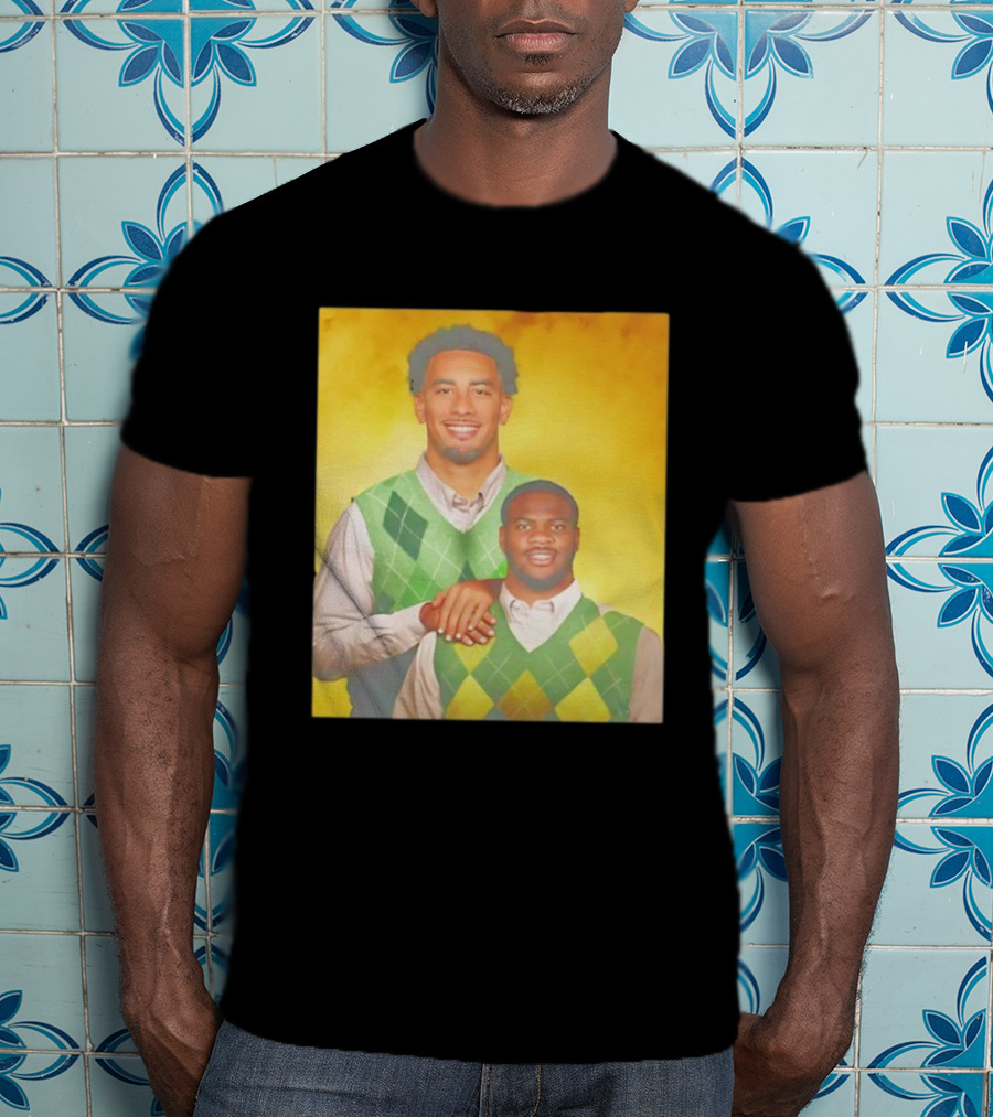 Jordan Love Micah Parsons Step Brothers Funny Football Sweater Mockup T-Shirt