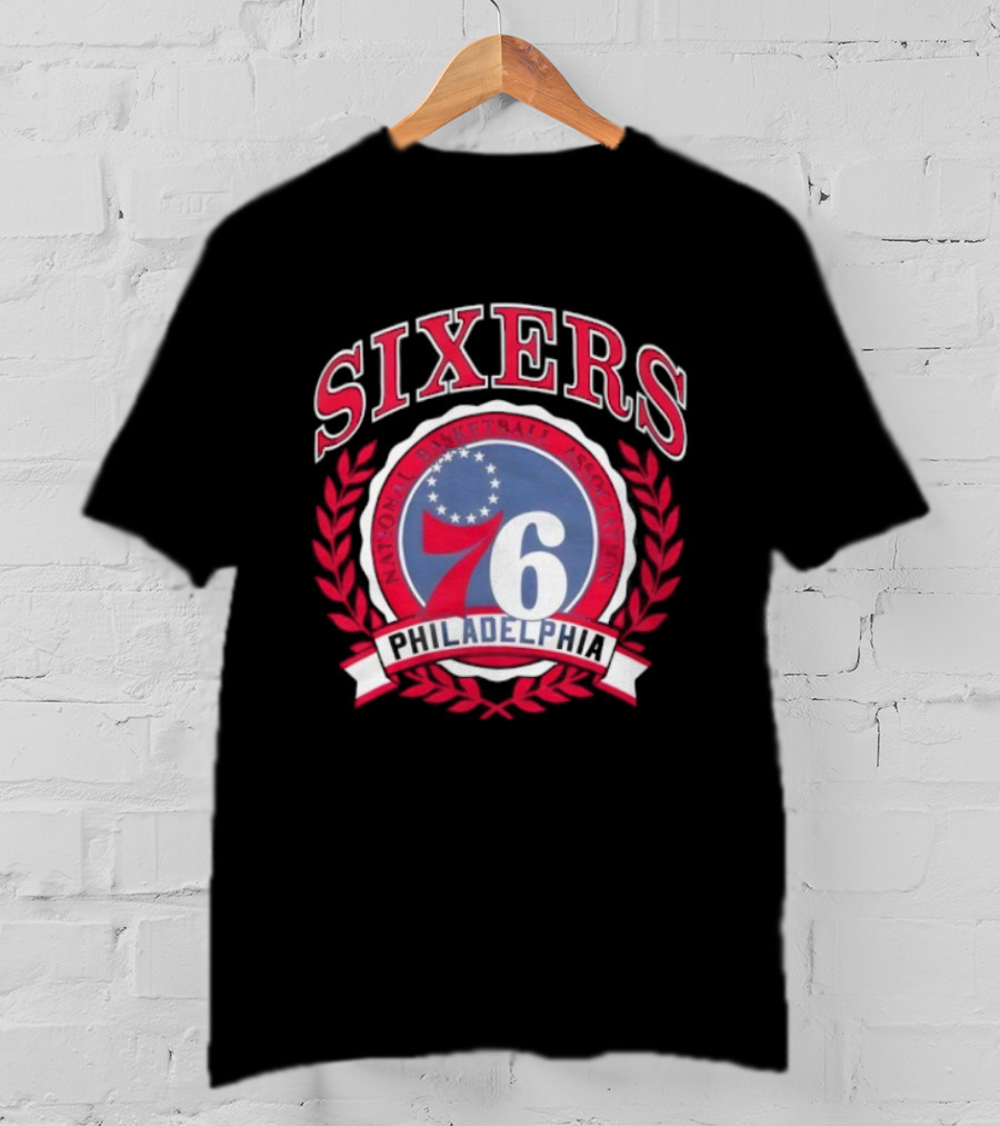 Sixers Philadelphia 76ers National Basketball Association T-Shirt