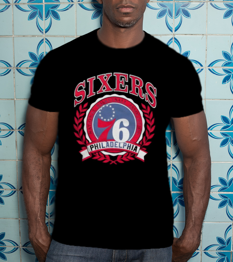Sixers Philadelphia 76ers National Basketball Association T-Shirt
