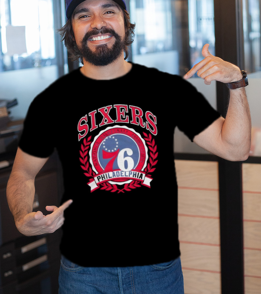 Sixers Philadelphia 76ers National Basketball Association T-Shirt