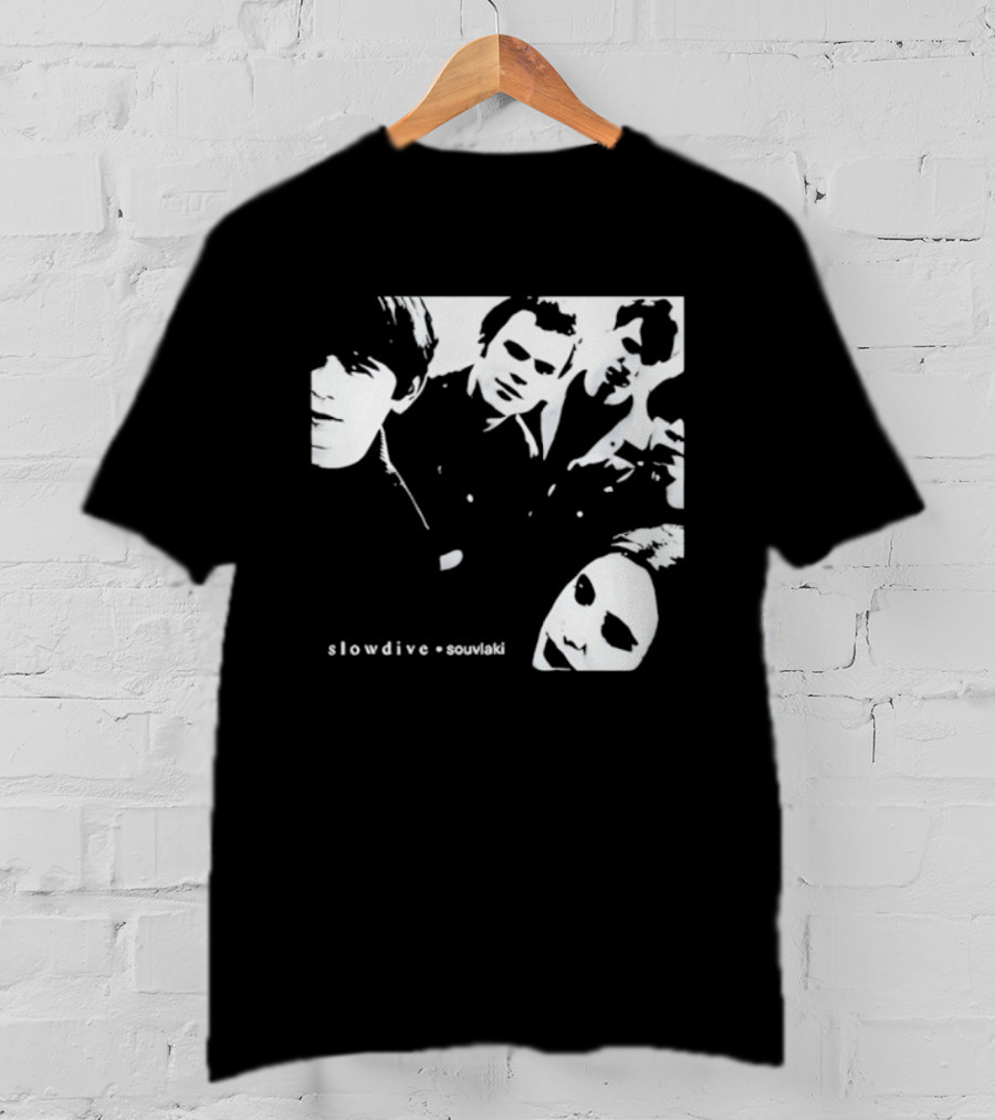 Slowdive Souvlaki Neil Halstead Rachel Goswell Nick Chaplin Christian Savill Simon Scott Band T-Shirt