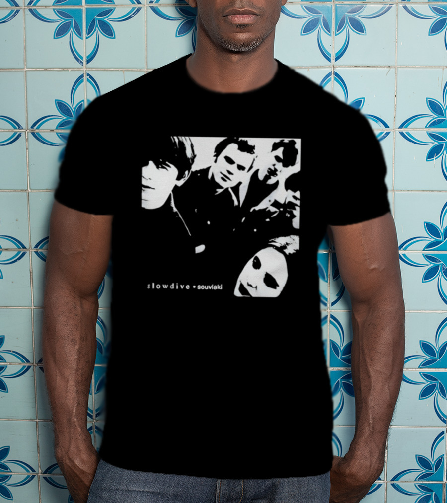 Slowdive Souvlaki Neil Halstead Rachel Goswell Nick Chaplin Christian Savill Simon Scott Band T-Shirt