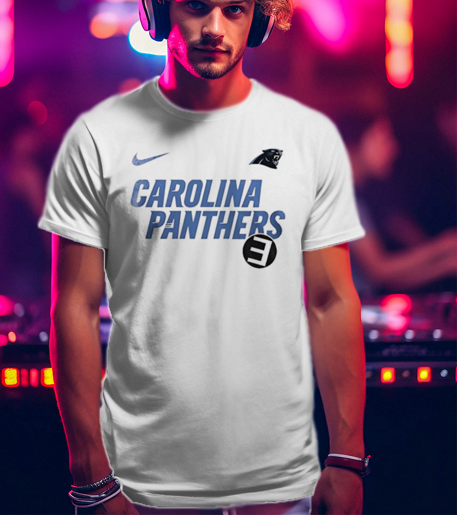 Nike Carolina Panthers Eminem Collaboration T-Shirt