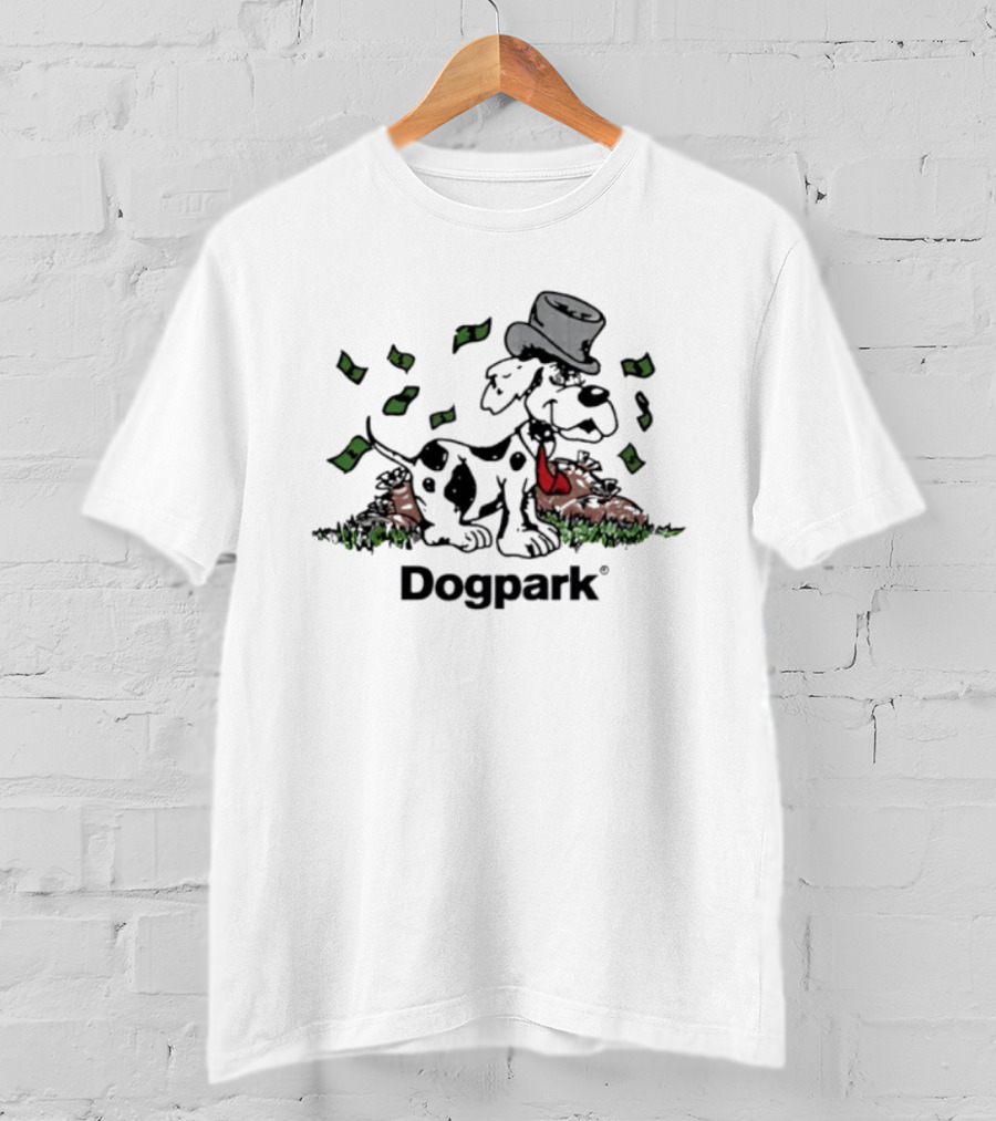 Dogpark Money Flying Top Hat T-Shirt