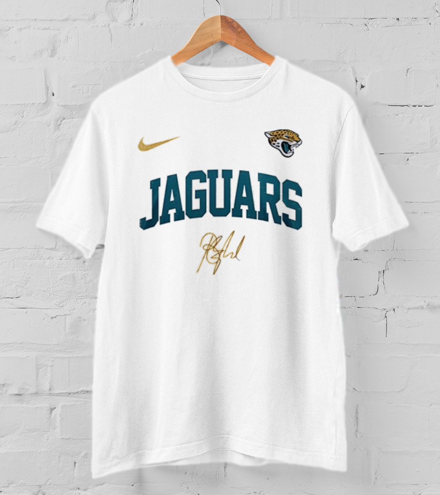 Barry Manilow Once Before I Go Jacksonville Jaguars Signature Nike Edition T-Shirt