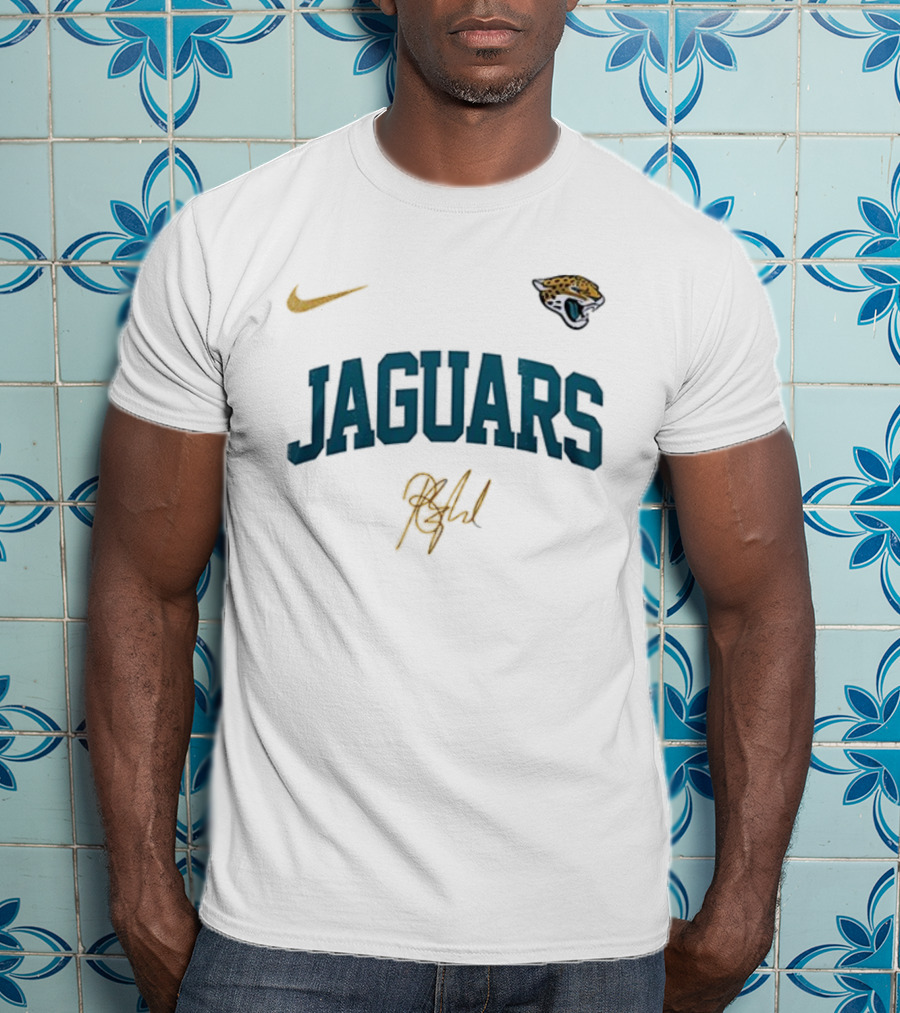 Barry Manilow Once Before I Go Jacksonville Jaguars Signature Nike Edition T-Shirt