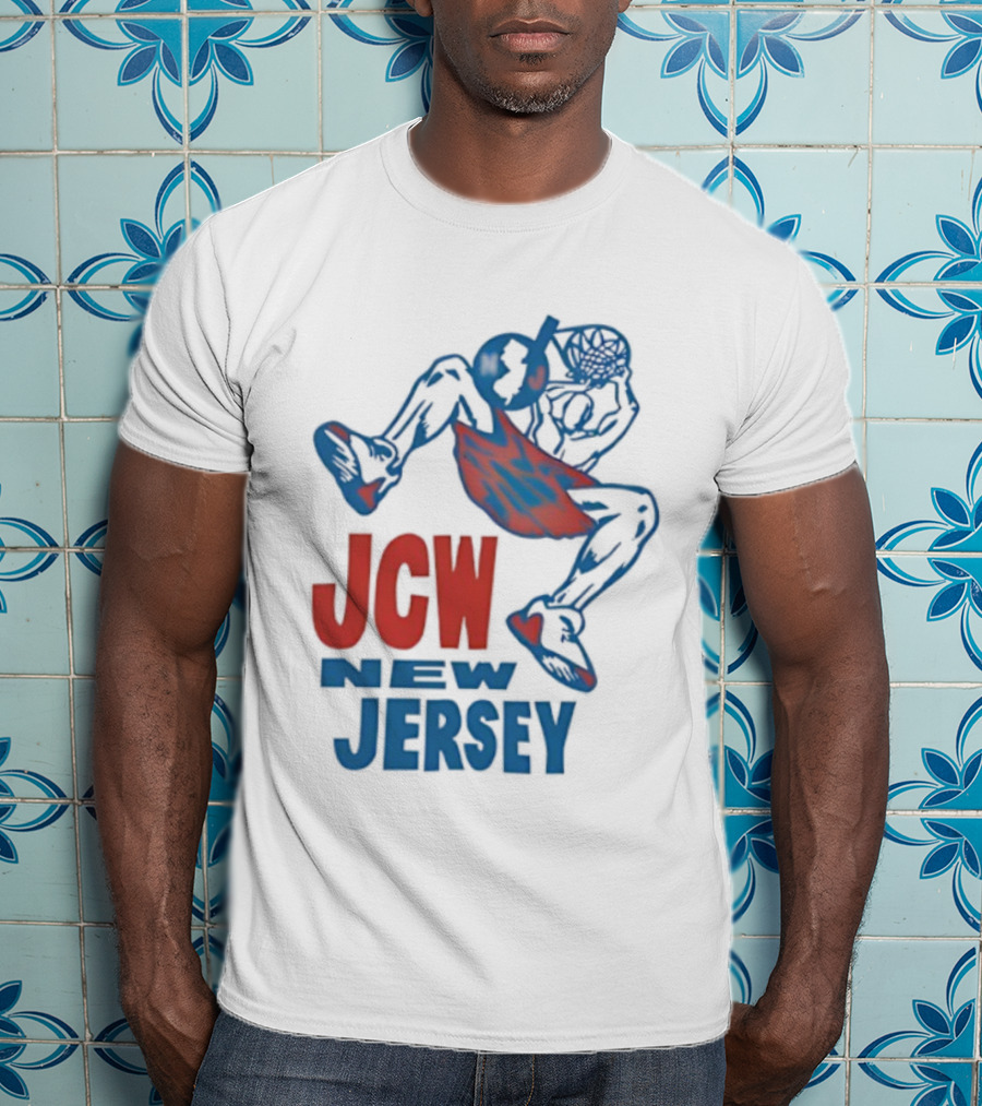 JCW Juggalo Championship Wrestling New Jersey Vintage Basketball Aesthetic T-Shirt