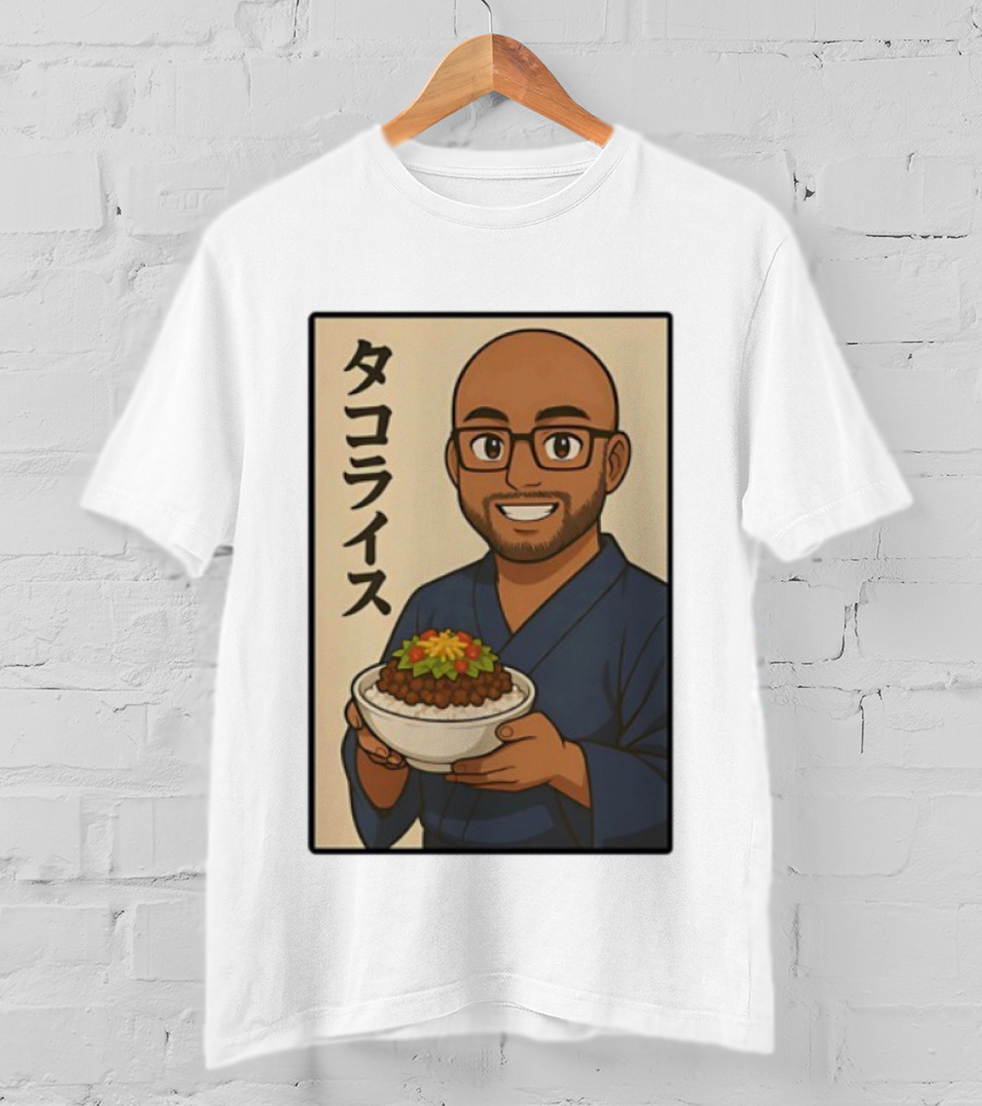 Taco Rice Lover Japanese Cuisine Okinawa Food Favorite Japan Graphics T-Shirt