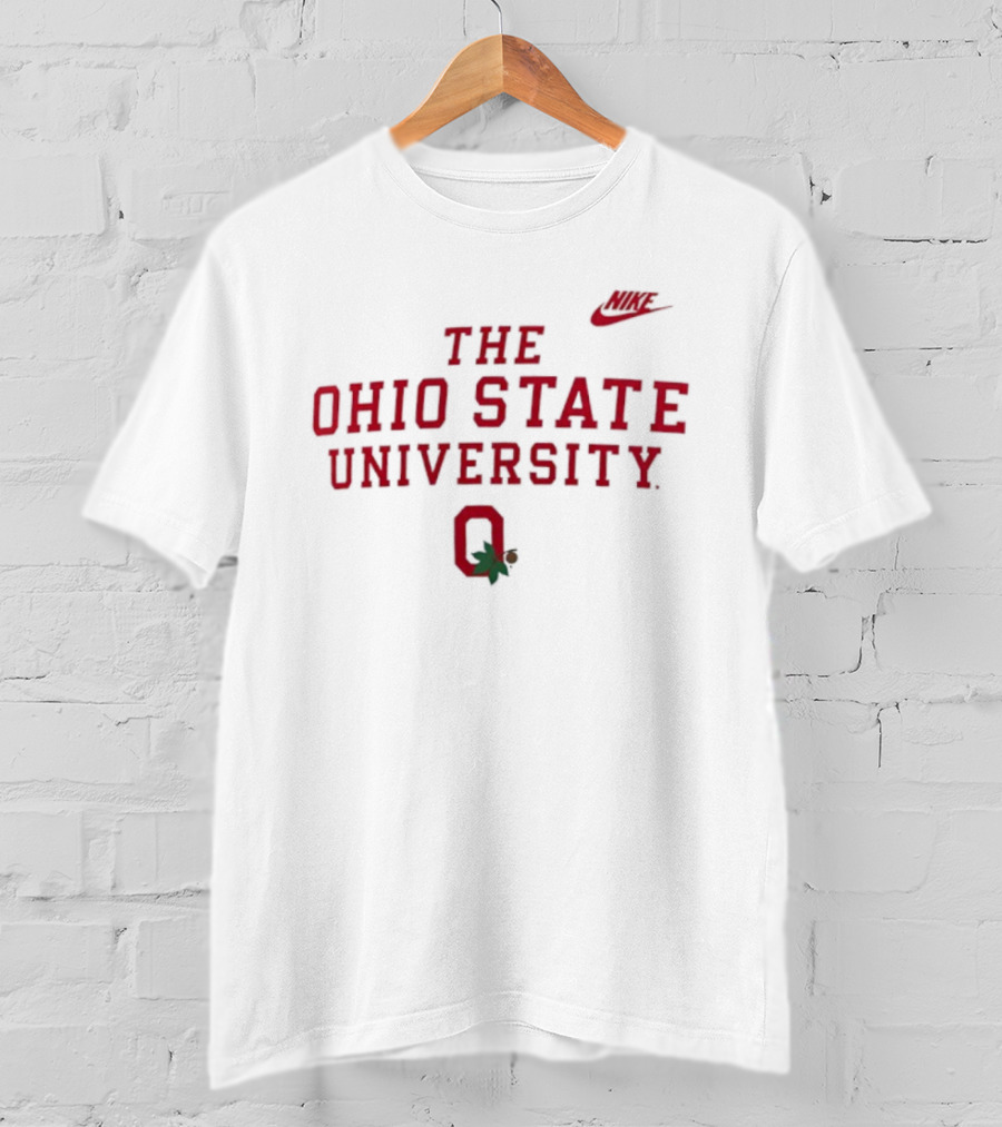 The Ohio State University Nike Buckeyes Block O Logo T-Shirt