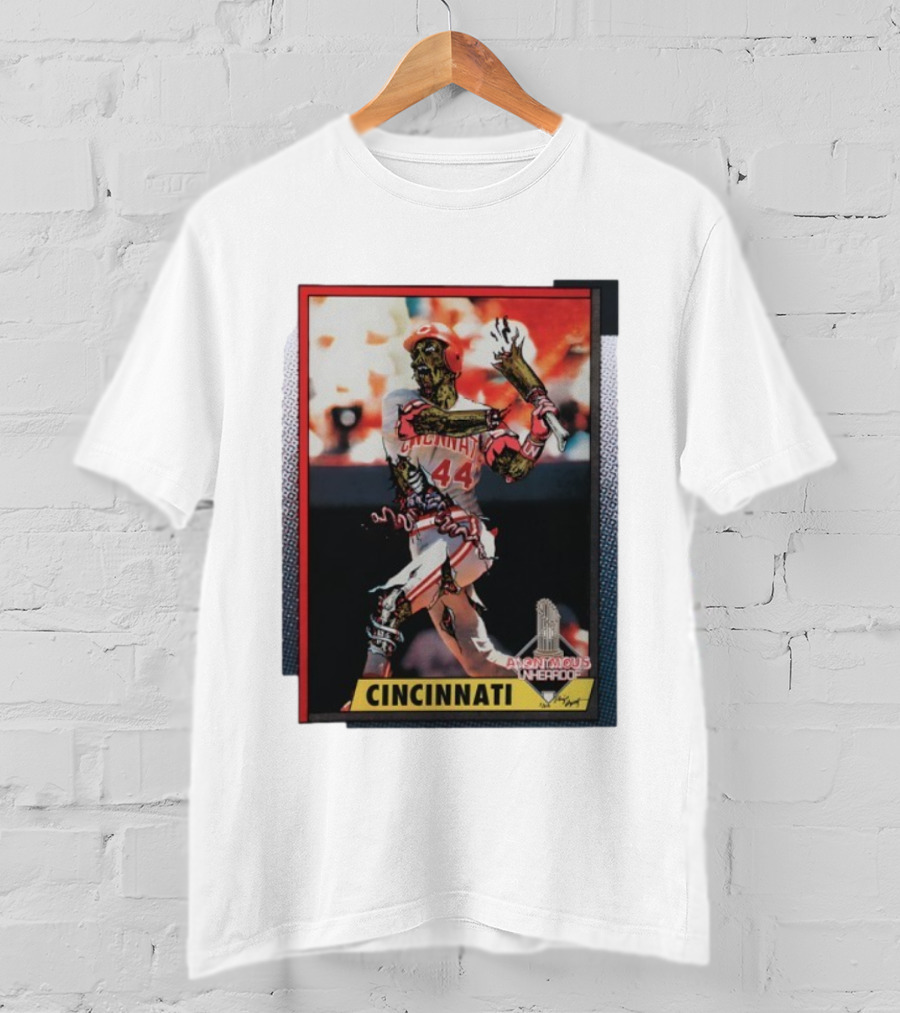 Zombie Elly De La Cruz Cincinnati Reds 44 Anonymous NeRFD00 It’s A Whole New Ballgame T-Shirt