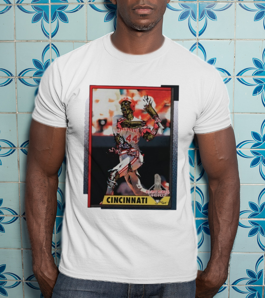 Zombie Elly De La Cruz Cincinnati Reds 44 Anonymous NeRFD00 It’s A Whole New Ballgame T-Shirt