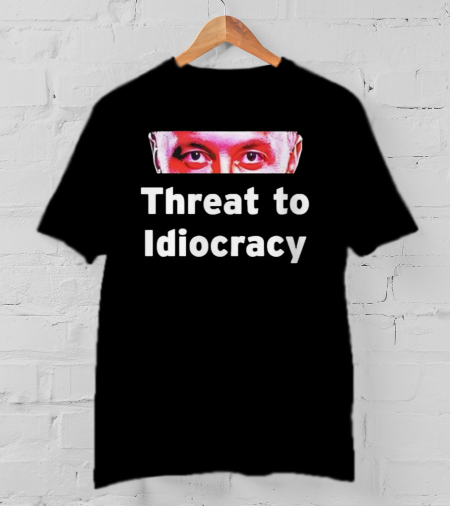 Elon Musk Eyes Threat To Idiocracy T-Shirt