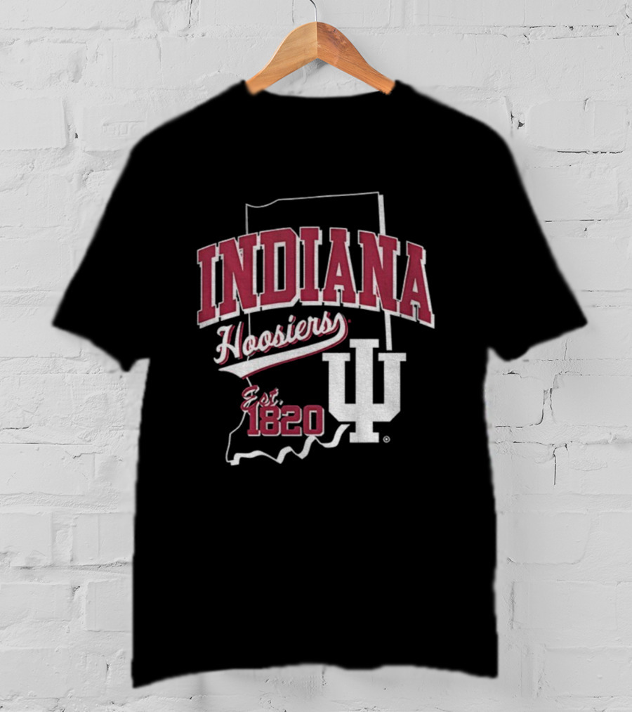 Indiana Hoosiers Est 1820 Big Ten Football Championship T-Shirt