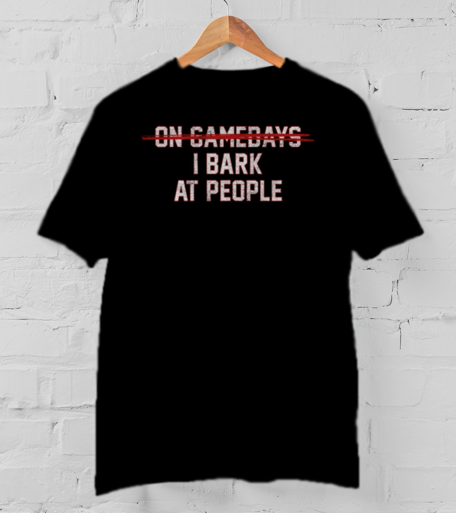 UGA Bulldogs Gamedays I Bark T-Shirt