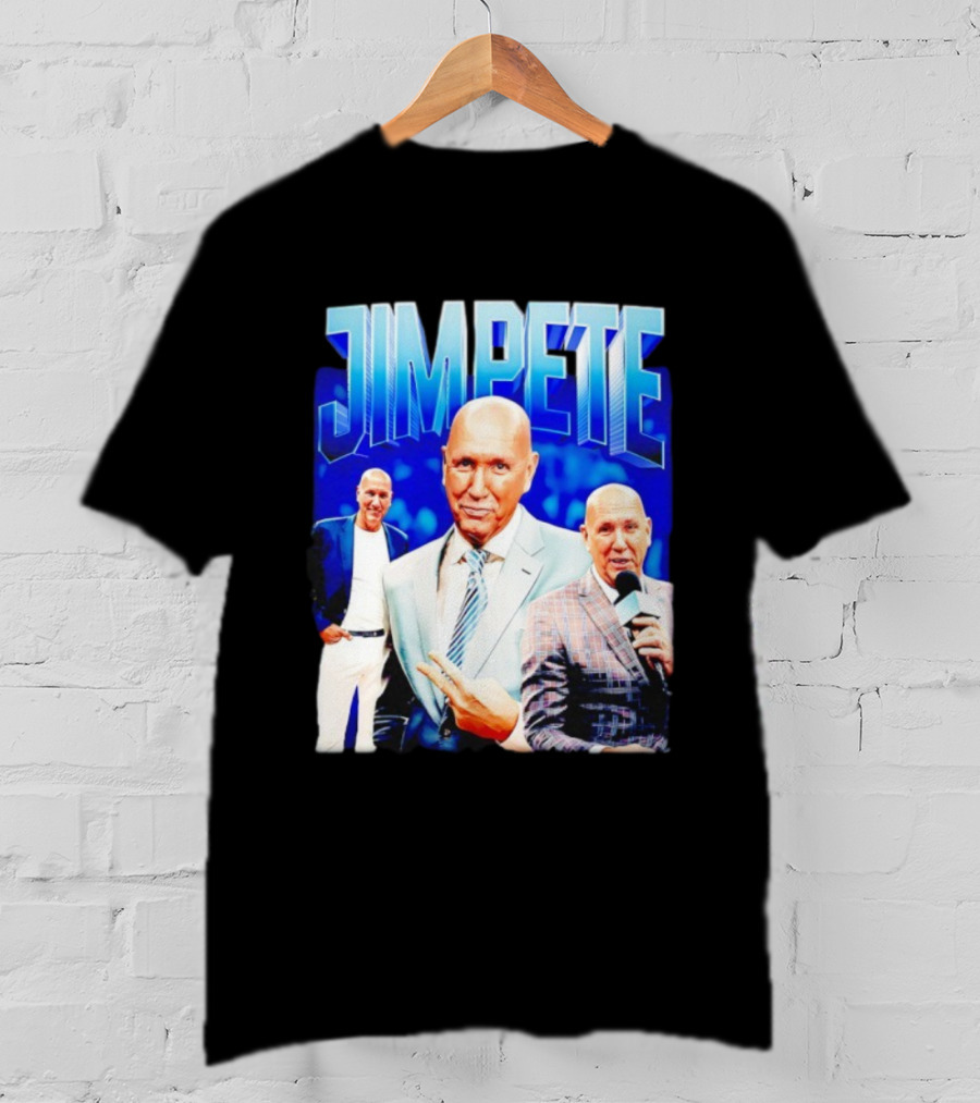 Jim Pete American Former Professional Basketball Player T-Shirt