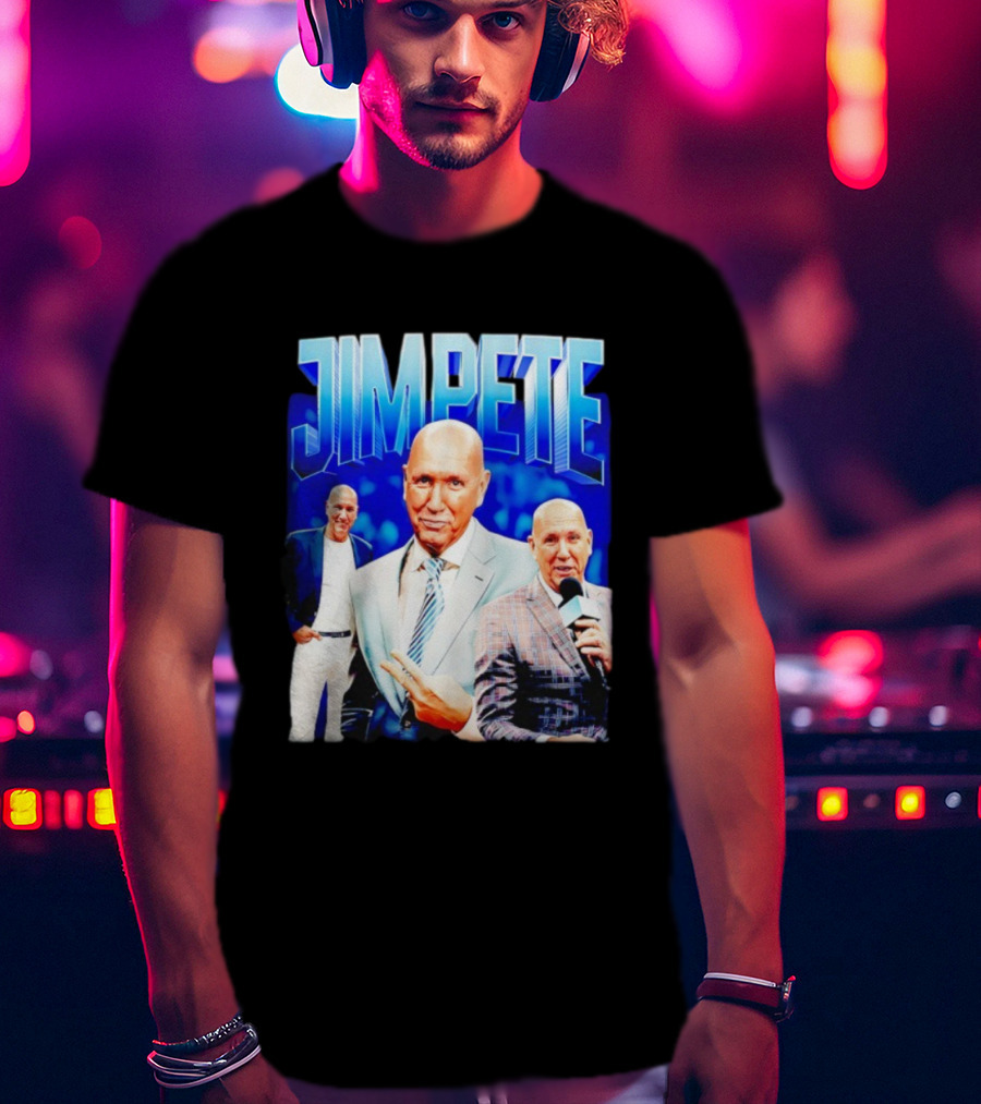 Jim Pete American Former Professional Basketball Player T-Shirt