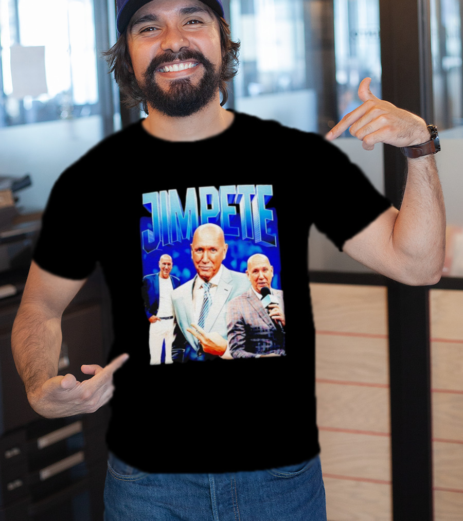 Jim Pete American Former Professional Basketball Player T-Shirt