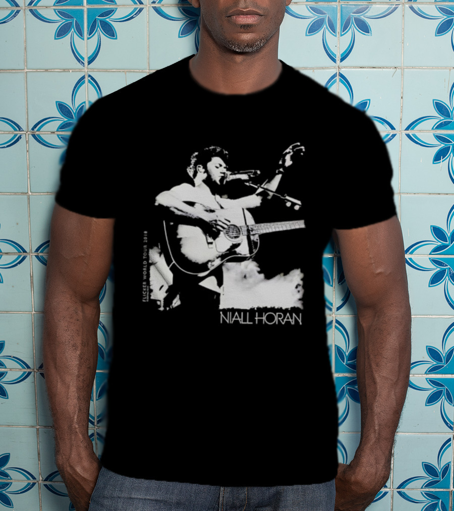 Niall Horan Flicker World Tour 2018 Acoustic Illustration T-Shirt