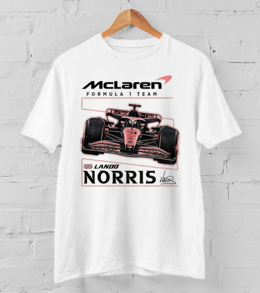 Norris McLaren Formula One Team MCL39 2025 T-Shirt