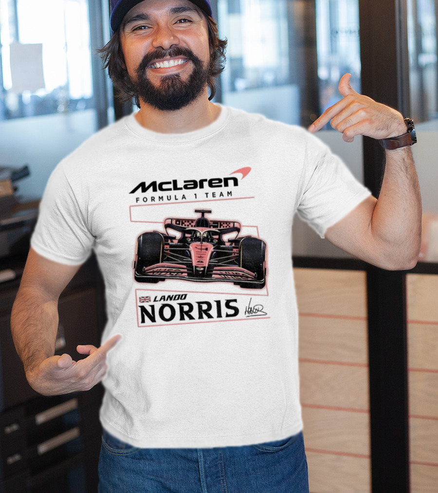 Norris McLaren Formula One Team MCL39 2025 T-Shirt