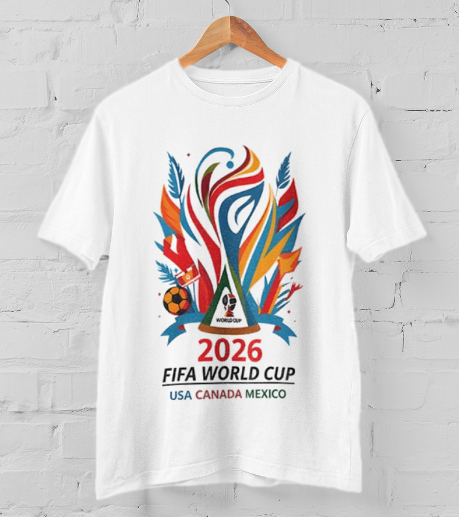 FIFA World Cup 2026 USA Canada Mexico T-Shirt
