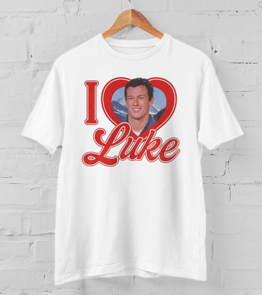I Heart Luke Callum Turner Celebrity Reference T-Shirt