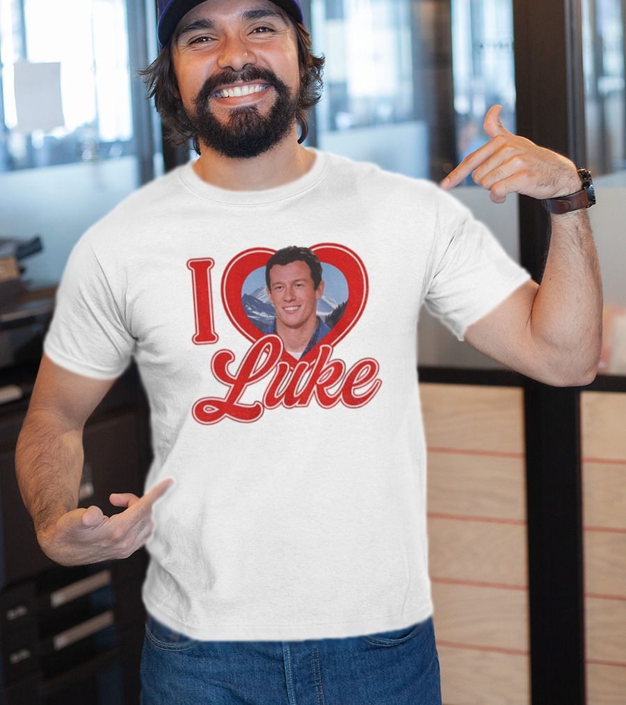 I Heart Luke Callum Turner Celebrity Reference T-Shirt