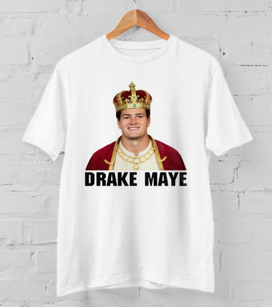 Drake Maye King Black Series New England Patriots NFL Football 2025 T-Shirt