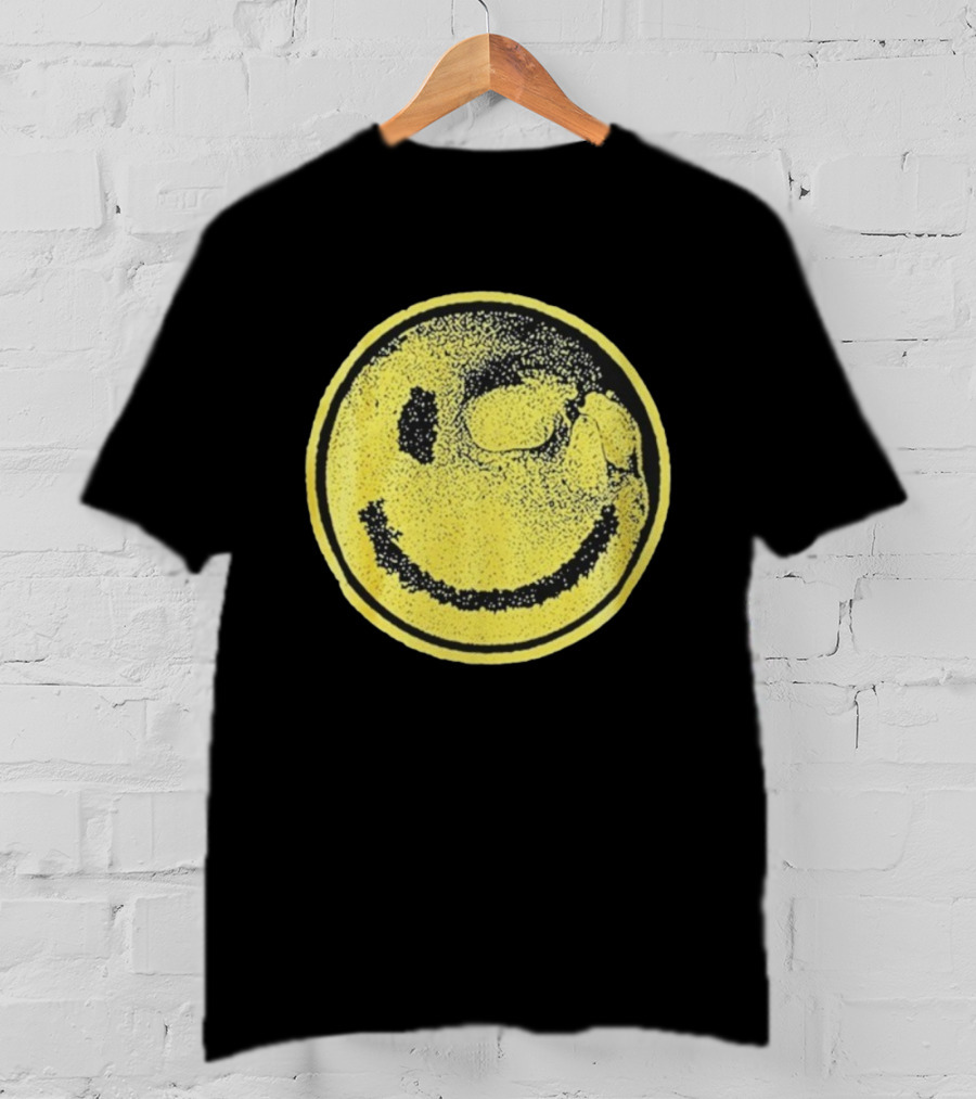 Against Me! Mandatory Happiness Yellow Smiley Face T-Shirt