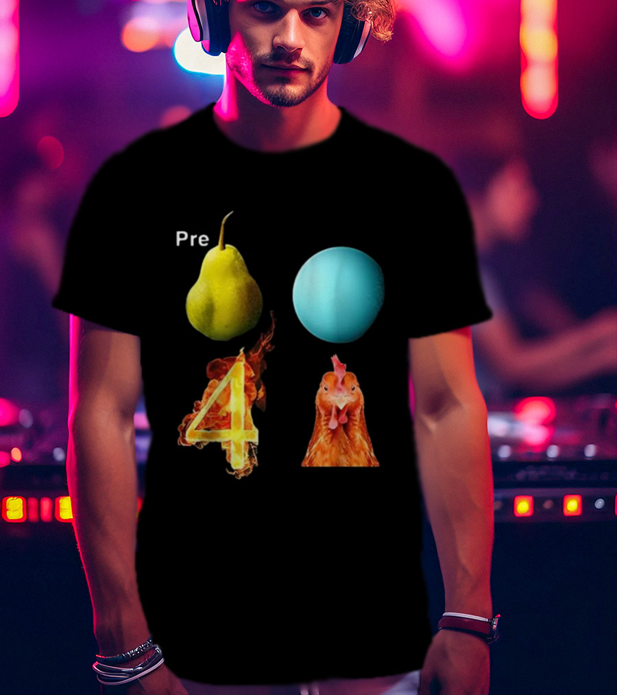 Pre Pear Uranus 4 Chicken Dan Howell T-Shirt