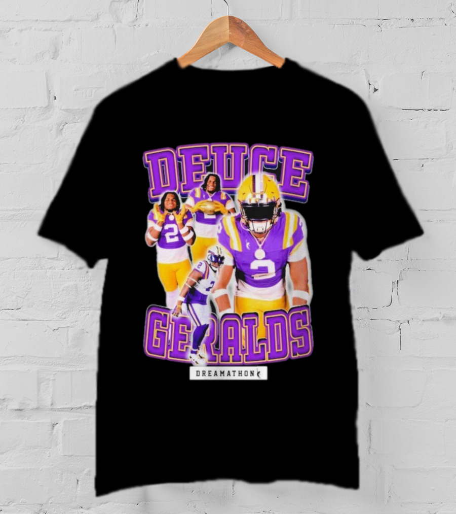 Deuce Geralds Dreamathon Football Player Highlights T-Shirt