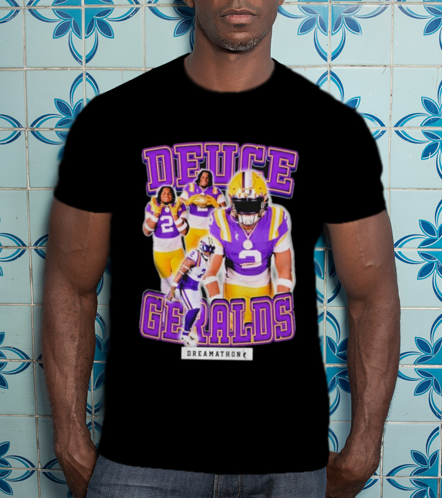 Deuce Geralds Dreamathon Football Player Highlights T-Shirt