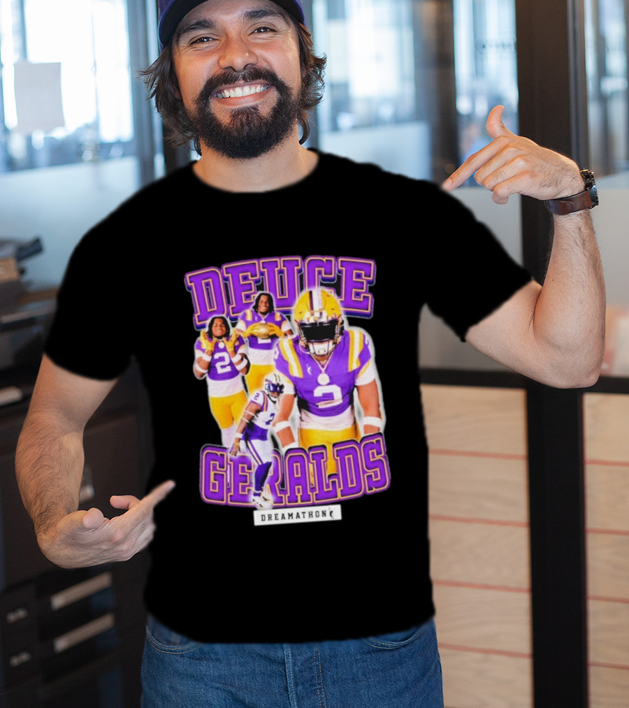 Deuce Geralds Dreamathon Football Player Highlights T-Shirt
