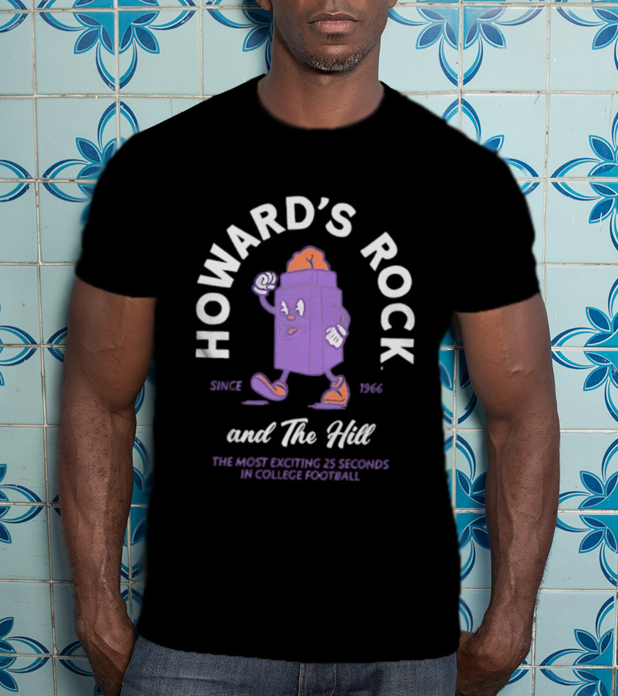Howard’s Rock And The Hill Clemson Tigers 1966 Most Exciting 25 Seconds In College Football T-Shirt