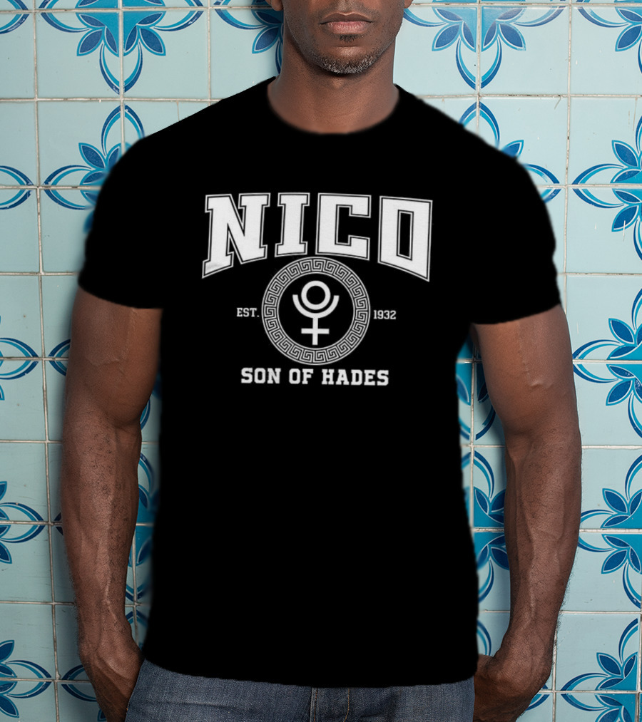 Nico Son Of Hades Underworld Symbol Crest T-Shirt