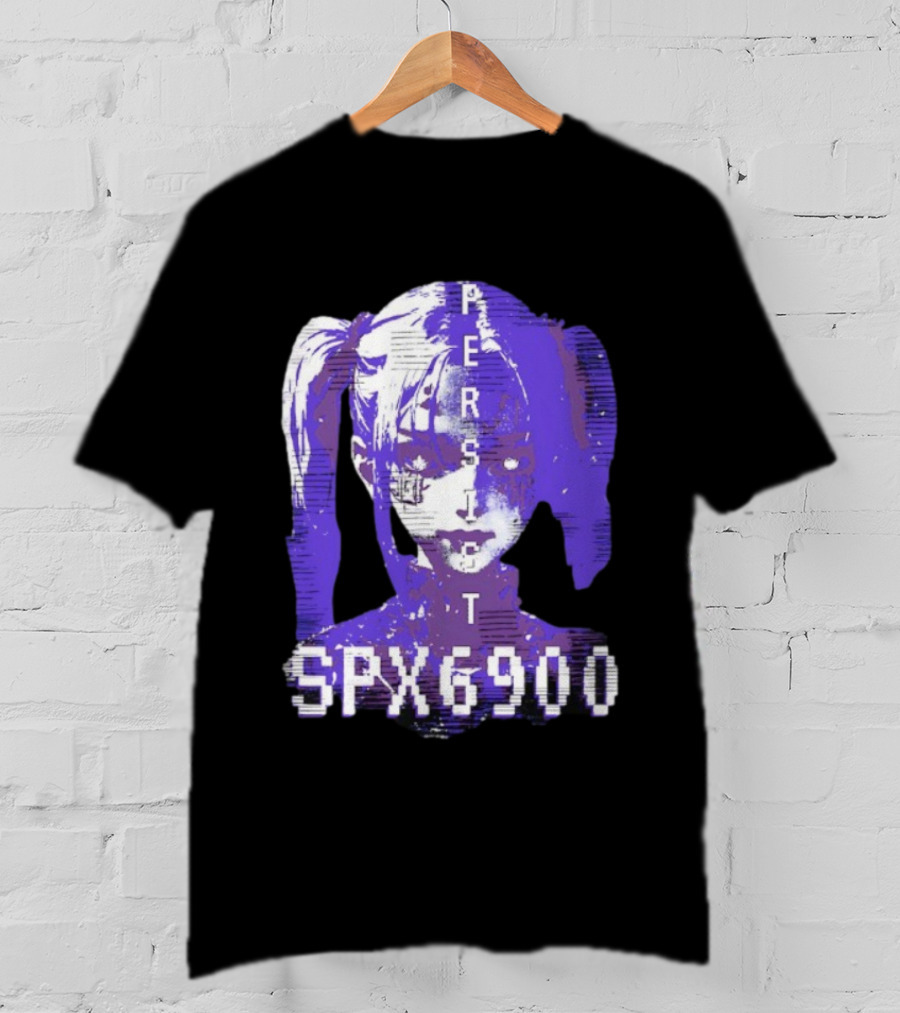 SPX6900 Persist Vaporwave Anime Aesthetic T-Shirt