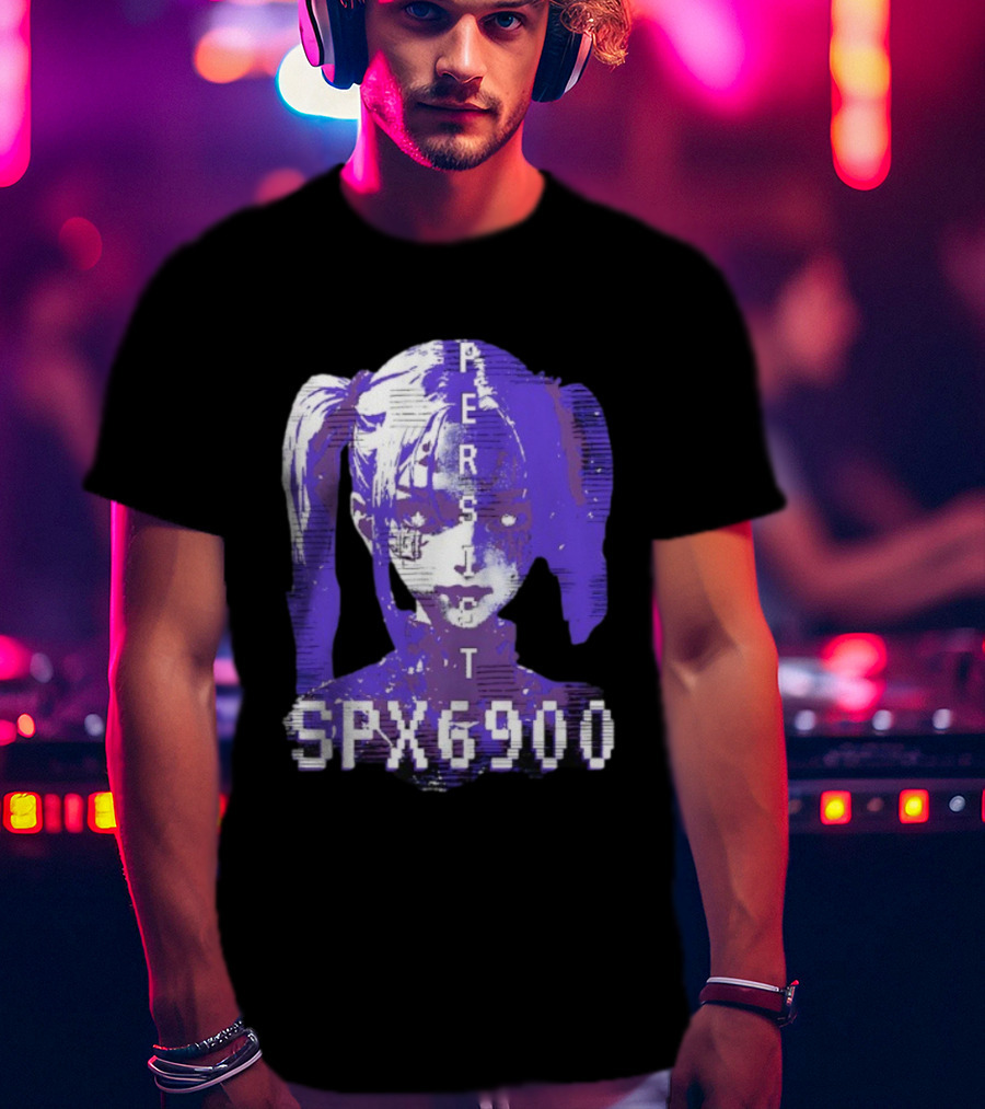 SPX6900 Persist Vaporwave Anime Aesthetic T-Shirt