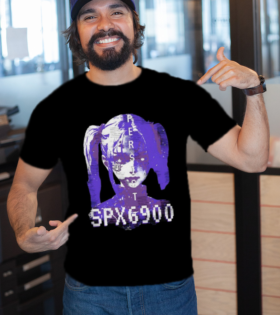 SPX6900 Persist Vaporwave Anime Aesthetic T-Shirt