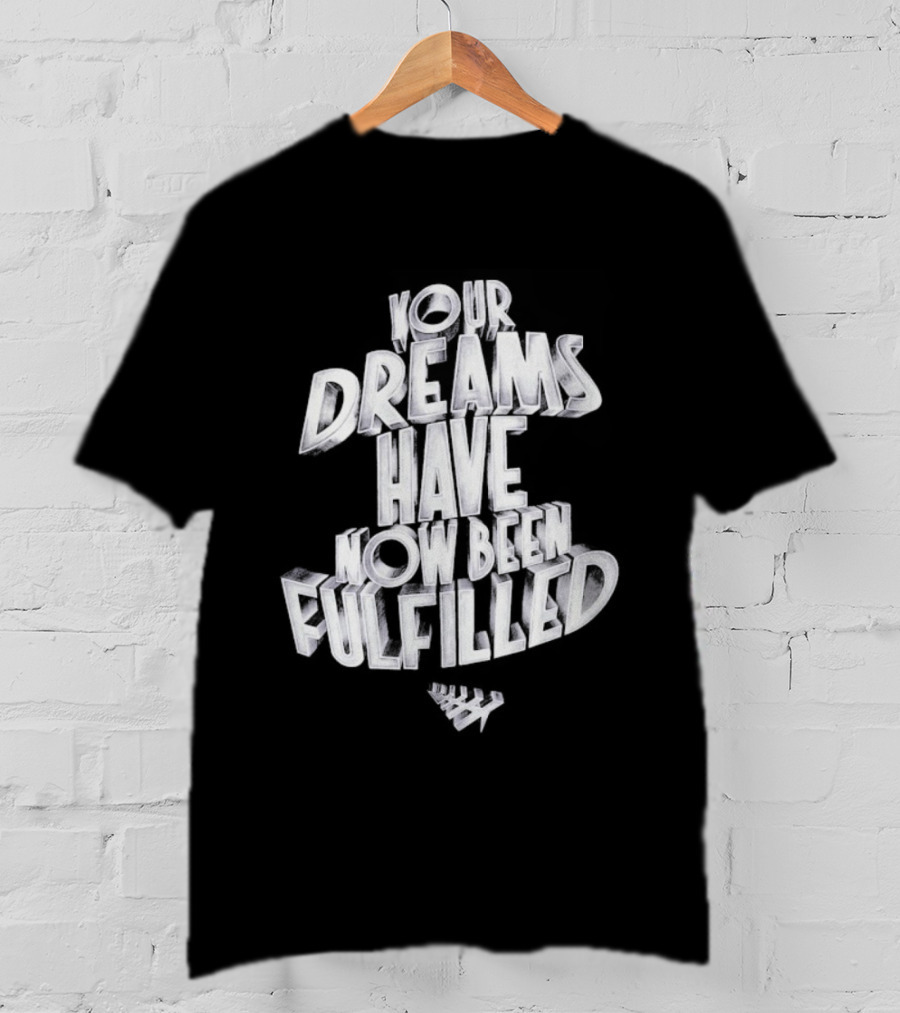 Your Dreams Have Been Fulfilled Paper Planes Heart Icon T-Shirt