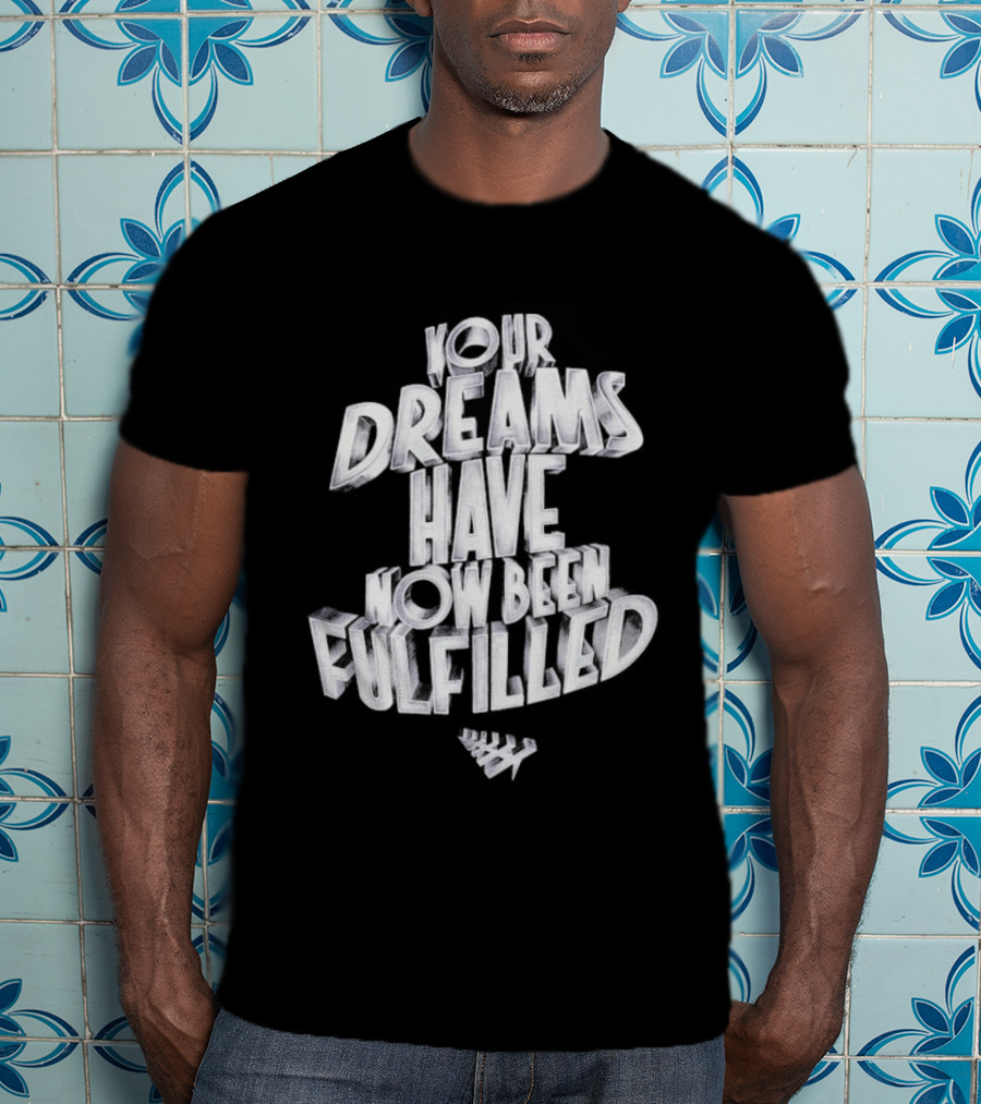Your Dreams Have Been Fulfilled Paper Planes Heart Icon T-Shirt