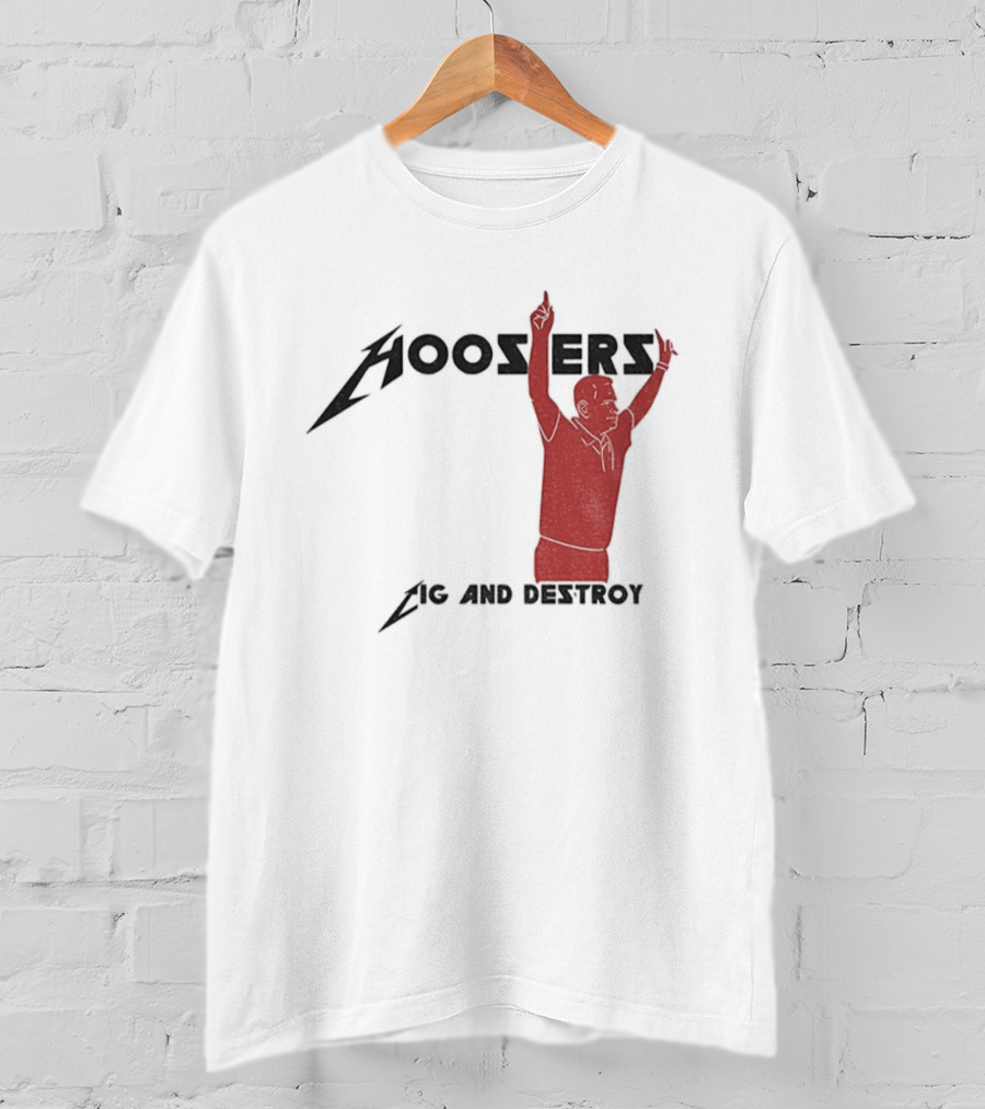 Coach Cignetti Hoosiers Cig And Destroy Indiana Football T-Shirt