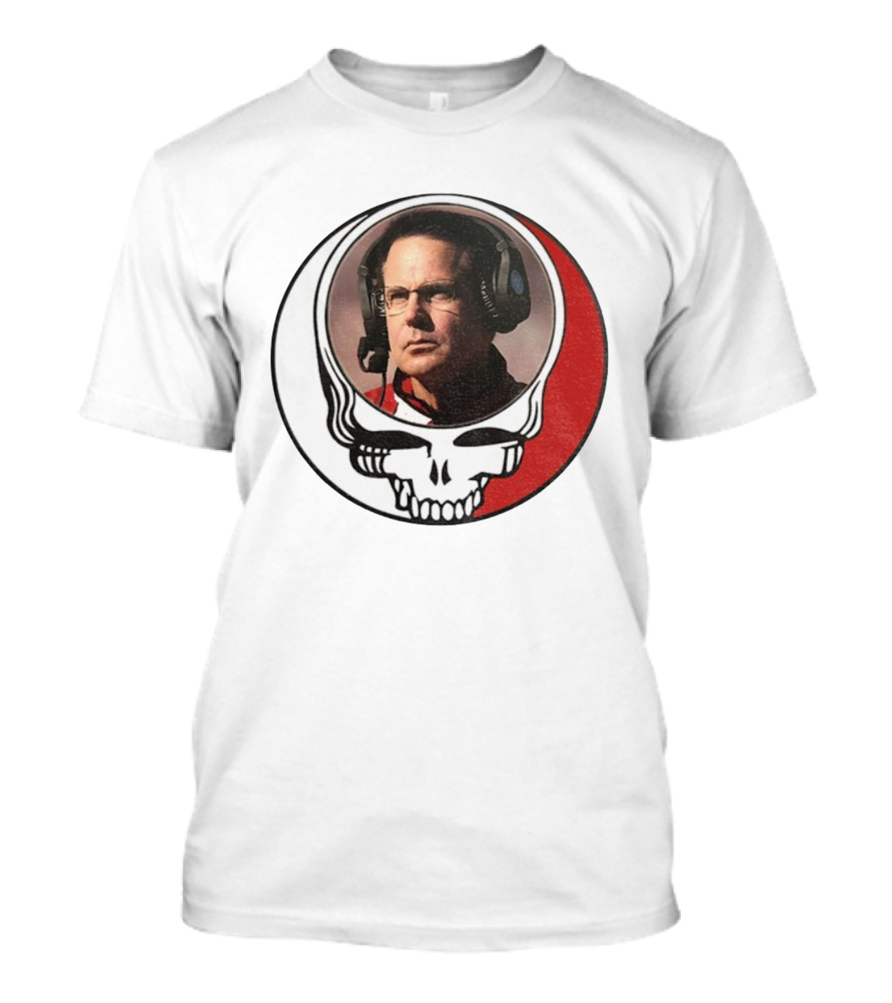 Curt Cignetti Indiana Hoosiers Football Grateful Dead Icon Mashup T-Shirt