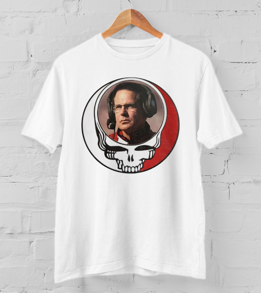 Curt Cignetti Indiana Hoosiers Football Grateful Dead Icon Mashup T-Shirt