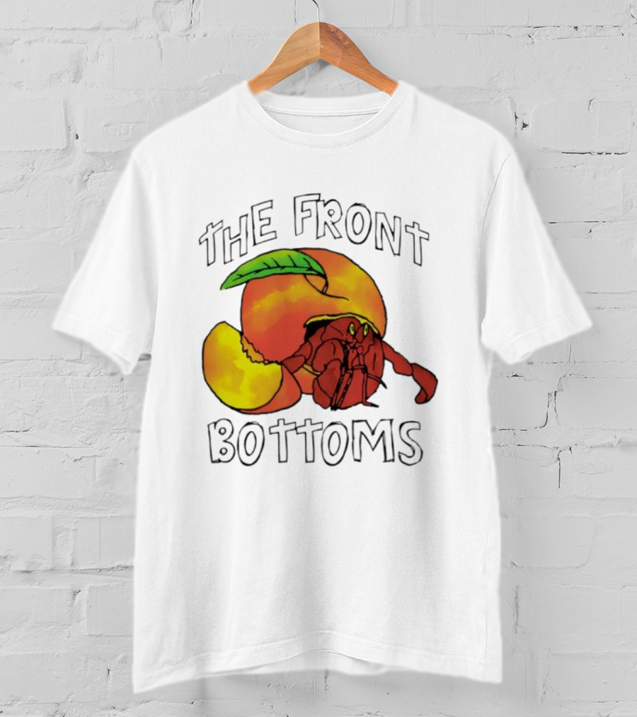 The Front Bottoms Hermit Crab Peach T-Shirt