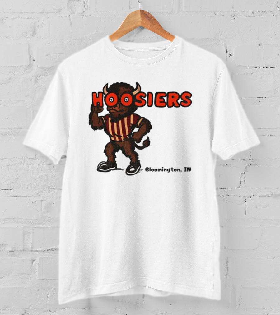 Hoosiers Bison Bloomington IN Indiana Hoosiers Football NFL 2025 T-Shirt
