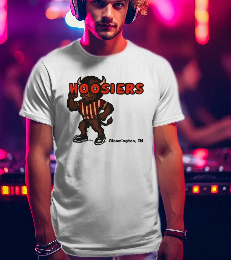 Hoosiers Bison Bloomington IN Indiana Hoosiers Football NFL 2025 T-Shirt