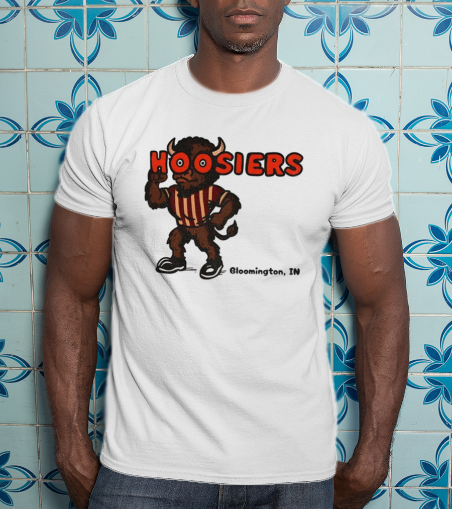 Hoosiers Bison Bloomington IN Indiana Hoosiers Football NFL 2025 T-Shirt