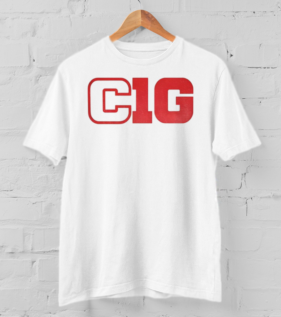 Indiana Hoosiers C1G Big Ten Champions Coach Cig T-Shirt